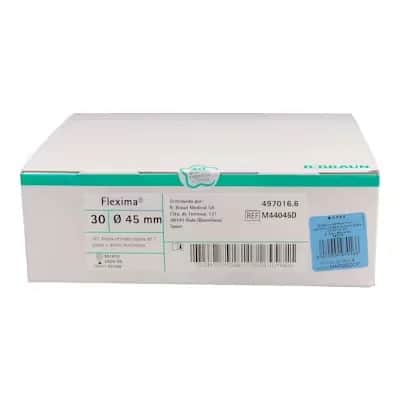 Bolsas de colostomía de resina sintética con microporo y filtro Flexima cerrada estándar opaca (45 mm, 30 unidades)
