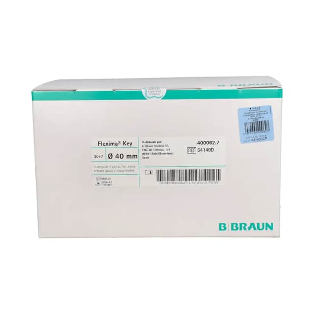 Bolsas de colostomía de sistema doble con acoplamiento adhesivo Flexima Key cerrada opaca (40 mm, 30 + 7 unidades)