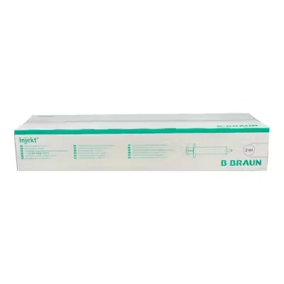 B. Braun Jeringa Injekt 2 Ml Luer - Precisión en medicación