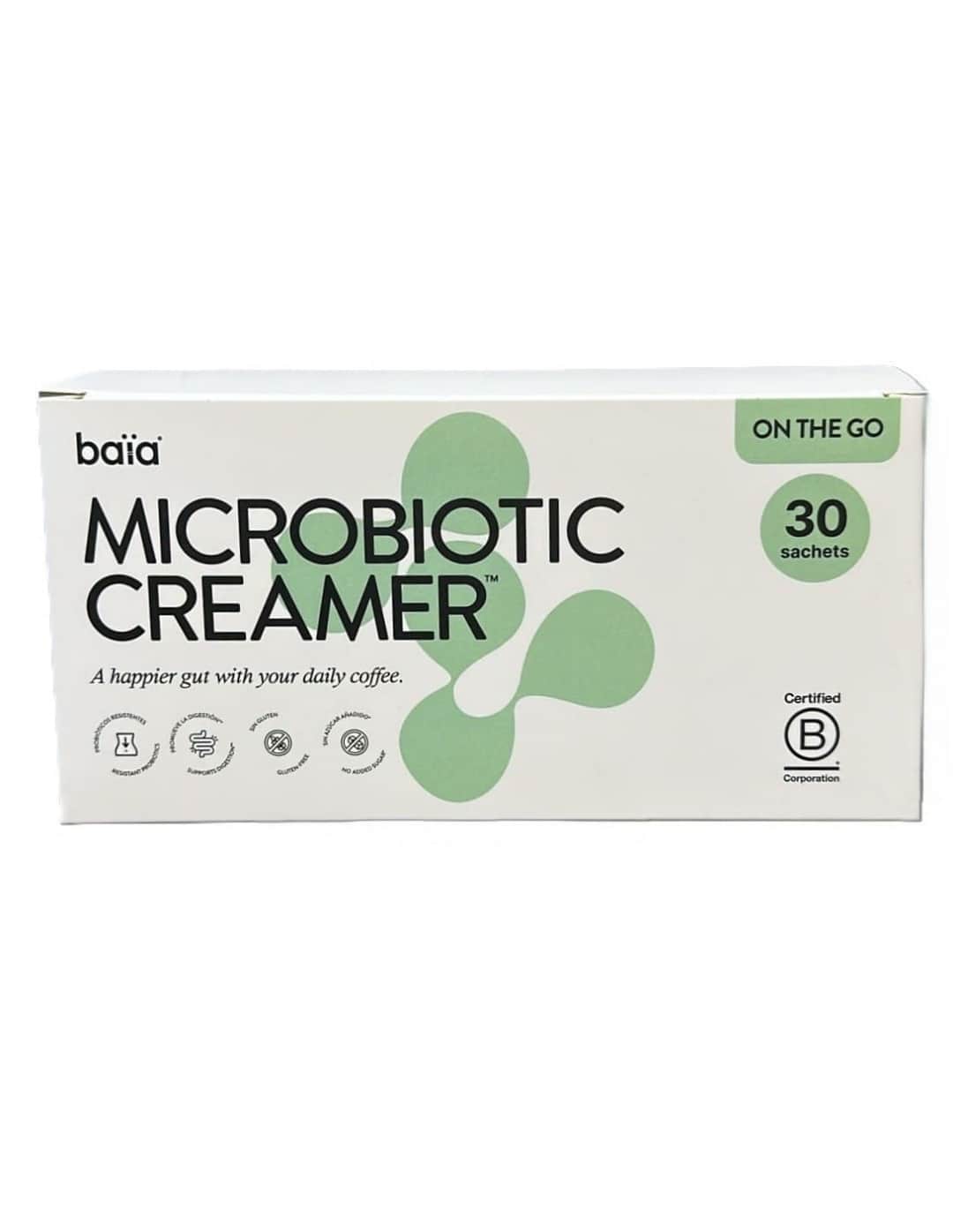 Baia Food Microbiotic Creamer On The Go 30 unidades