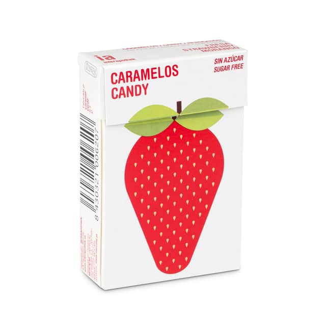 Interapothek Caramelos Fresa Sin Azúcar 36.5g