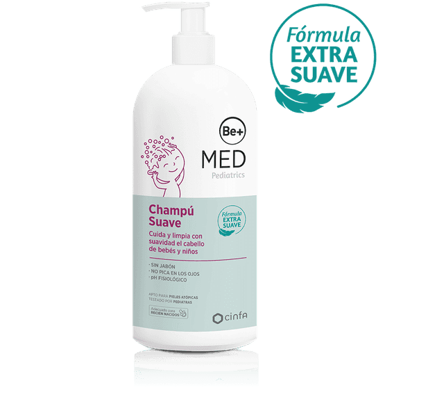 Be+ Med Pediatrics Champú Suave 300ml