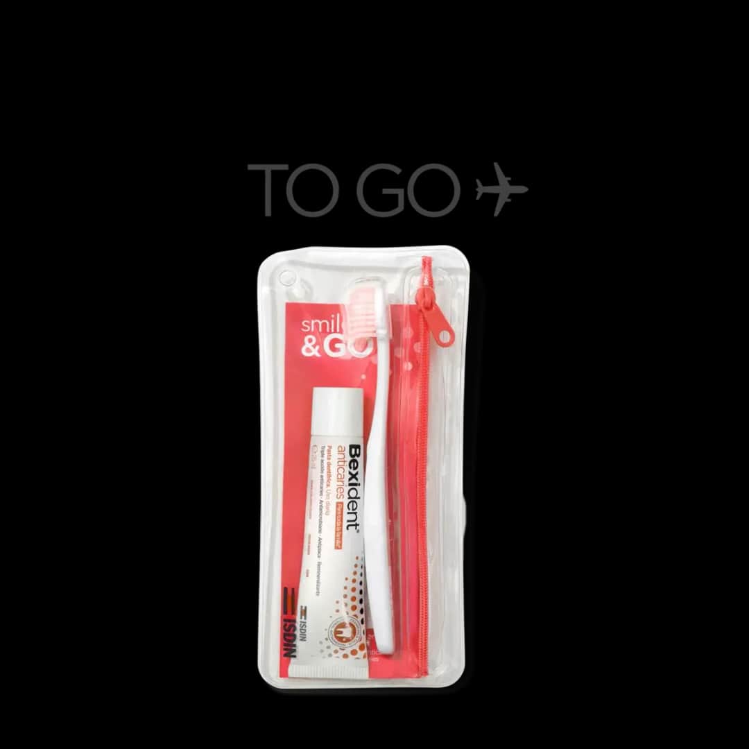 Isdin Bexident Smile & Go Anticaries Kit Formato Viaje