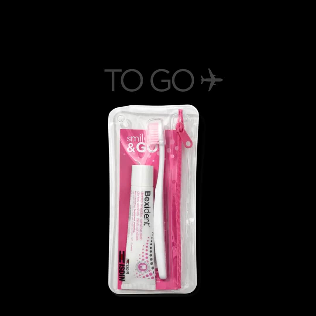 Isdin Bexident Smile&Go Dientes Sensibles Kit Formato Viaje