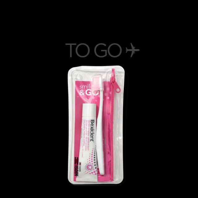 Isdin Bexident Smile&Go Dientes Sensibles Kit Formato Viaje