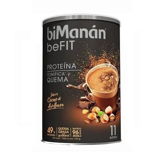 biManán BeFit Batido Cacao Avellana 11 unidades