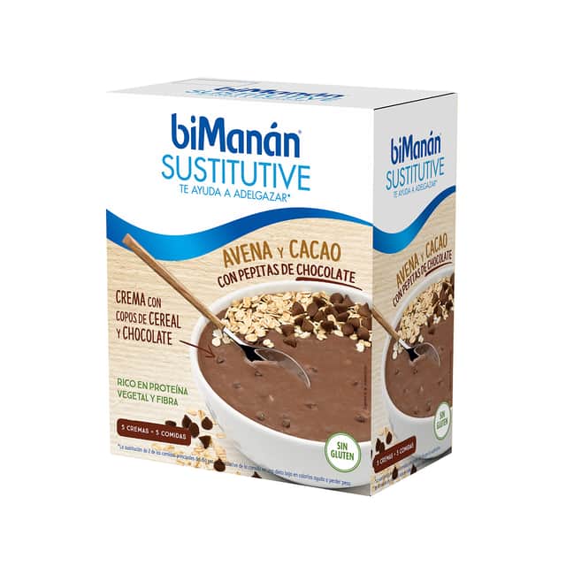 biManán Sustitutive Crema de Avena y Cacao 275g