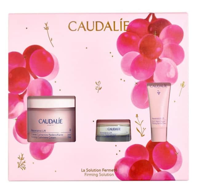 Caudalie Cofre Resveratrol Lift - Crema Cachemire+ Crema Tisana Noche + Lifting De Ojos