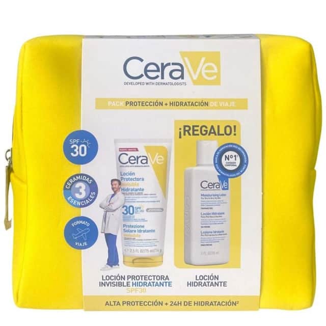 Cerave Neceser de viaje SPF30 + Hidratación