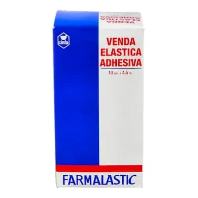 Venda Elástica Farmalastic - Adhesiva 4,5x10 cm