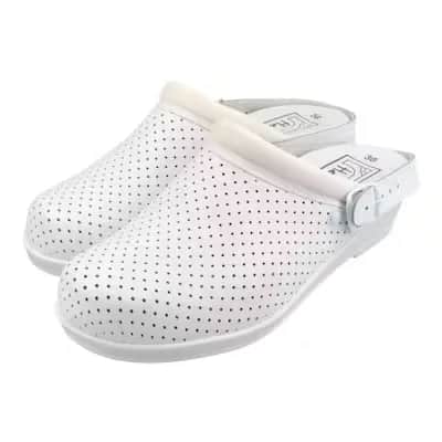 Hankshoes Zueco Confort Blanco Talla 36 1 unidad