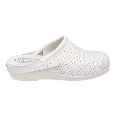 Hankshoes Zueco Confort Blanco Talla 43 1 unidad