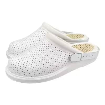 Hankshoes Zueco Micromasaje Blanco Talla 38 1 unidad