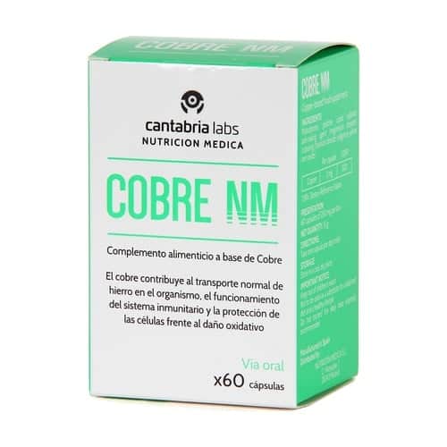 Cantabria Labs Cobre NM 60 cápsulas