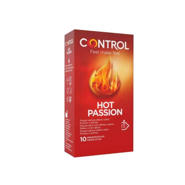 Control Hot Passion Preservativos 10 unidades
