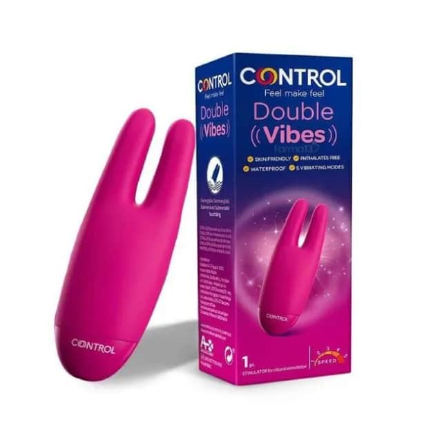 Control Double Vibes Estimulador de Clítoris