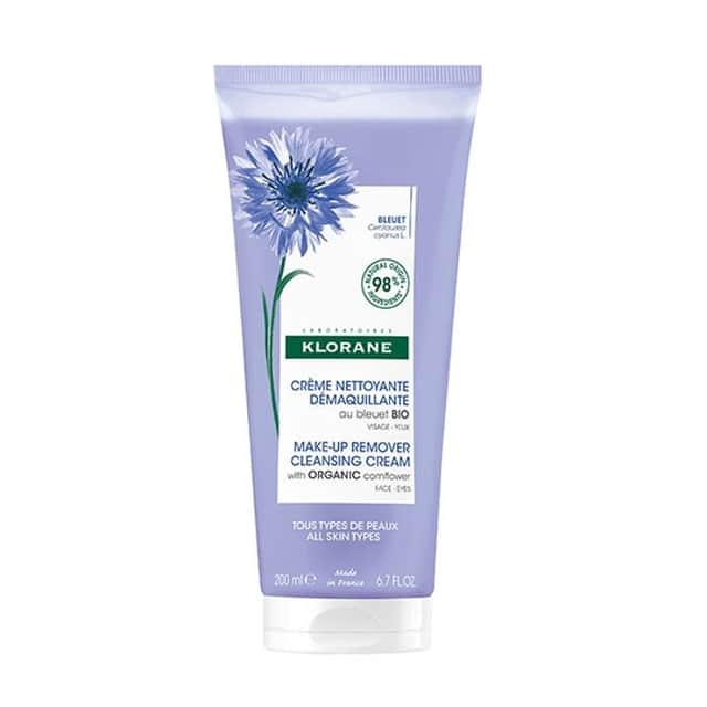 Klorane Crema Limpiadora Desmaquillante al Aciano Bio 200ml