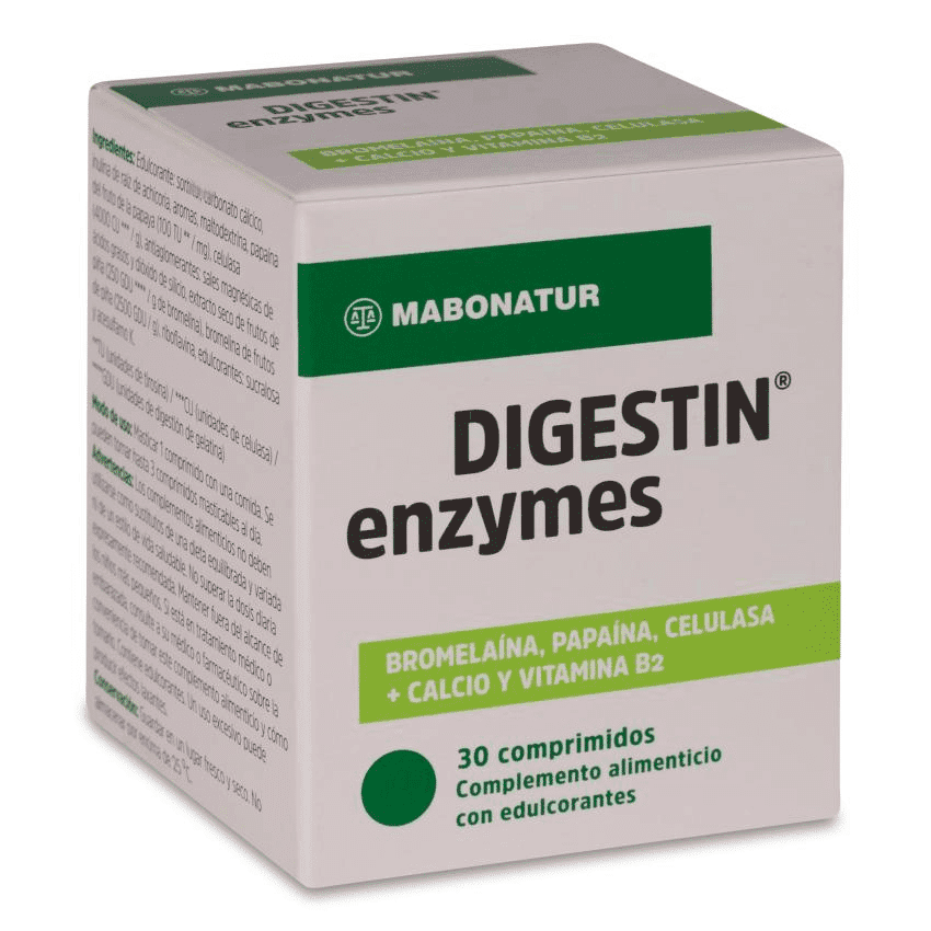 Mabonatur Digestin Enzymes 30 comprimidos