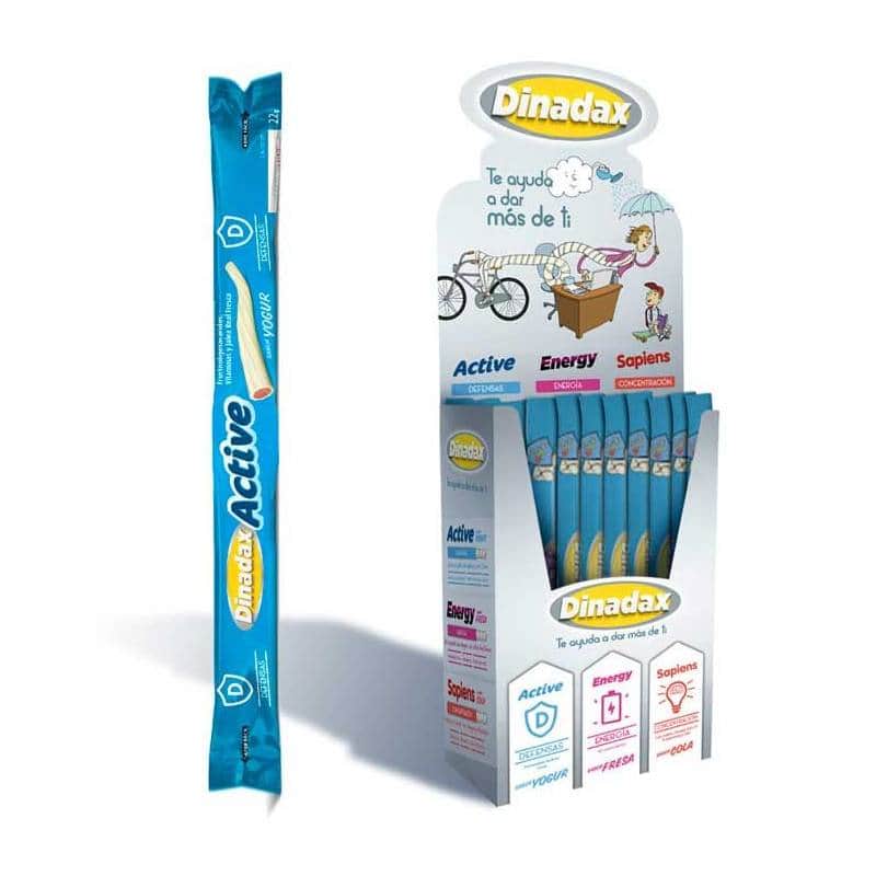 Dinadax Active Sabor Yogur 60 barritas