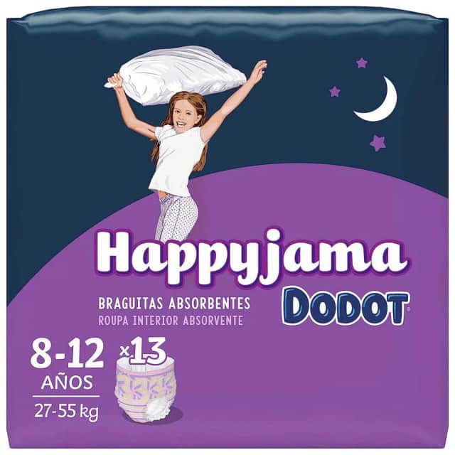 Dodot Happyjama Niña T8 27-55KG 13uds