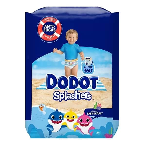 Dodot Splashers T3 6-11KG 12 unidades
