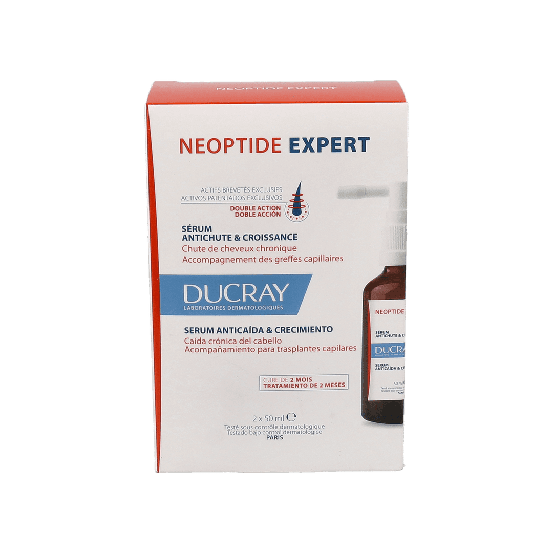 Ducray Neoptide Expert Sérum Anticaída y Crecimiento 2x50ml