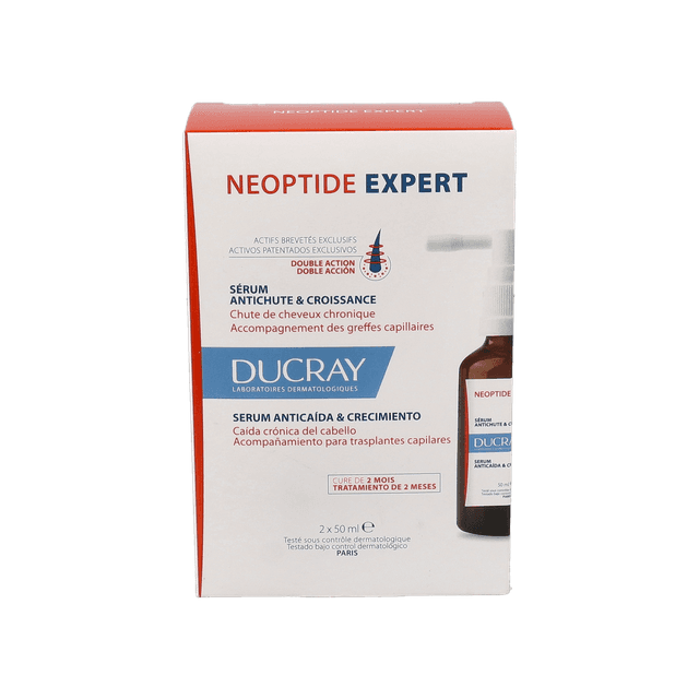 Ducray Neoptide Expert Sérum Anticaída y Crecimiento 2x50ml