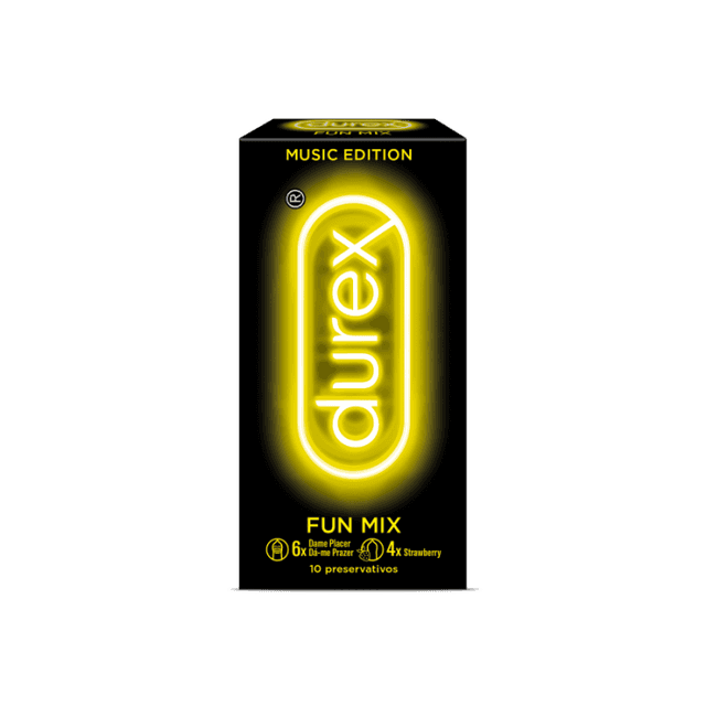 Durex Fun Mix Preservativos 10 unidades