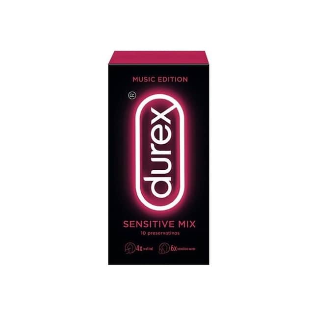 Durex Sensitive Mix Preservativos 10 unidades