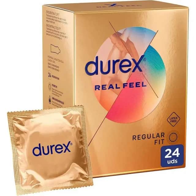 Durex Real Feel Preservativos Sin Látex 24 unidades