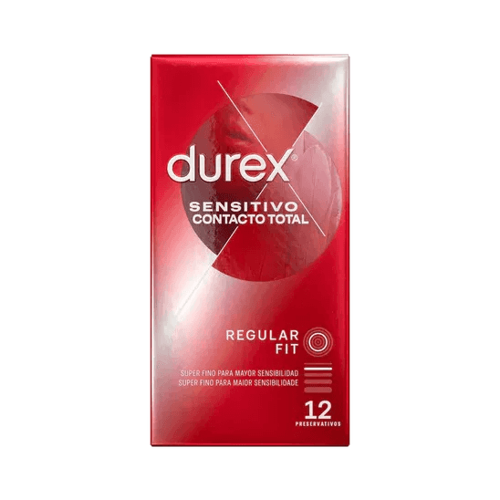 Durex Sensitivo Contacto Total 12 unidades