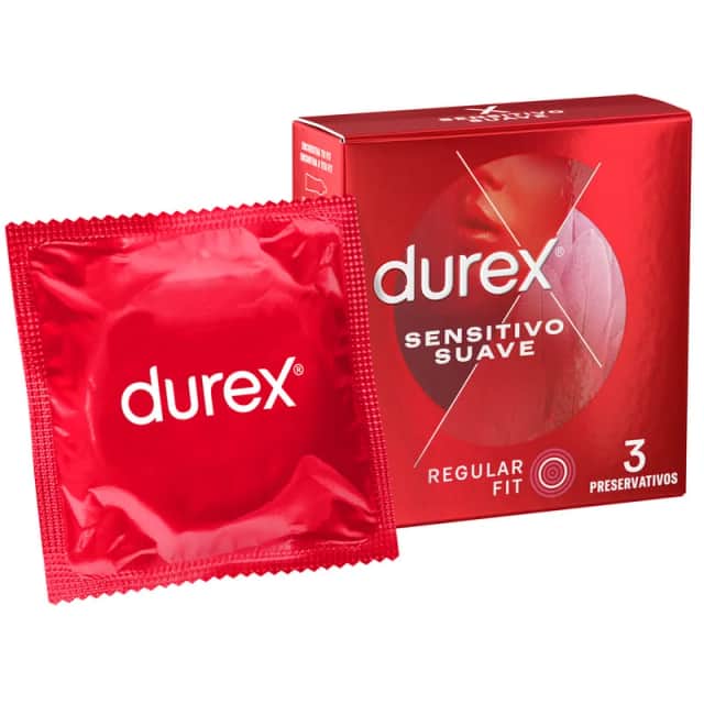 Durex Sensitivo Suave Preservativos 3 unidades