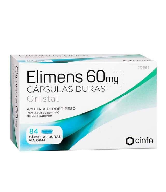 Cinfa Elimens 60mg 84 cápsulas