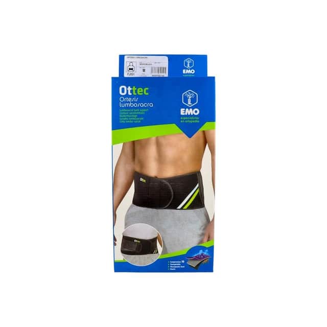 Emo Faja Deporte Doble Cierre Talla L 1 Unidad