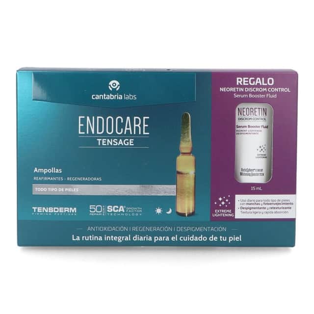 Endocare Tensage 20 Ampollas 2ml + Neoretin Discrom Serum 15ml