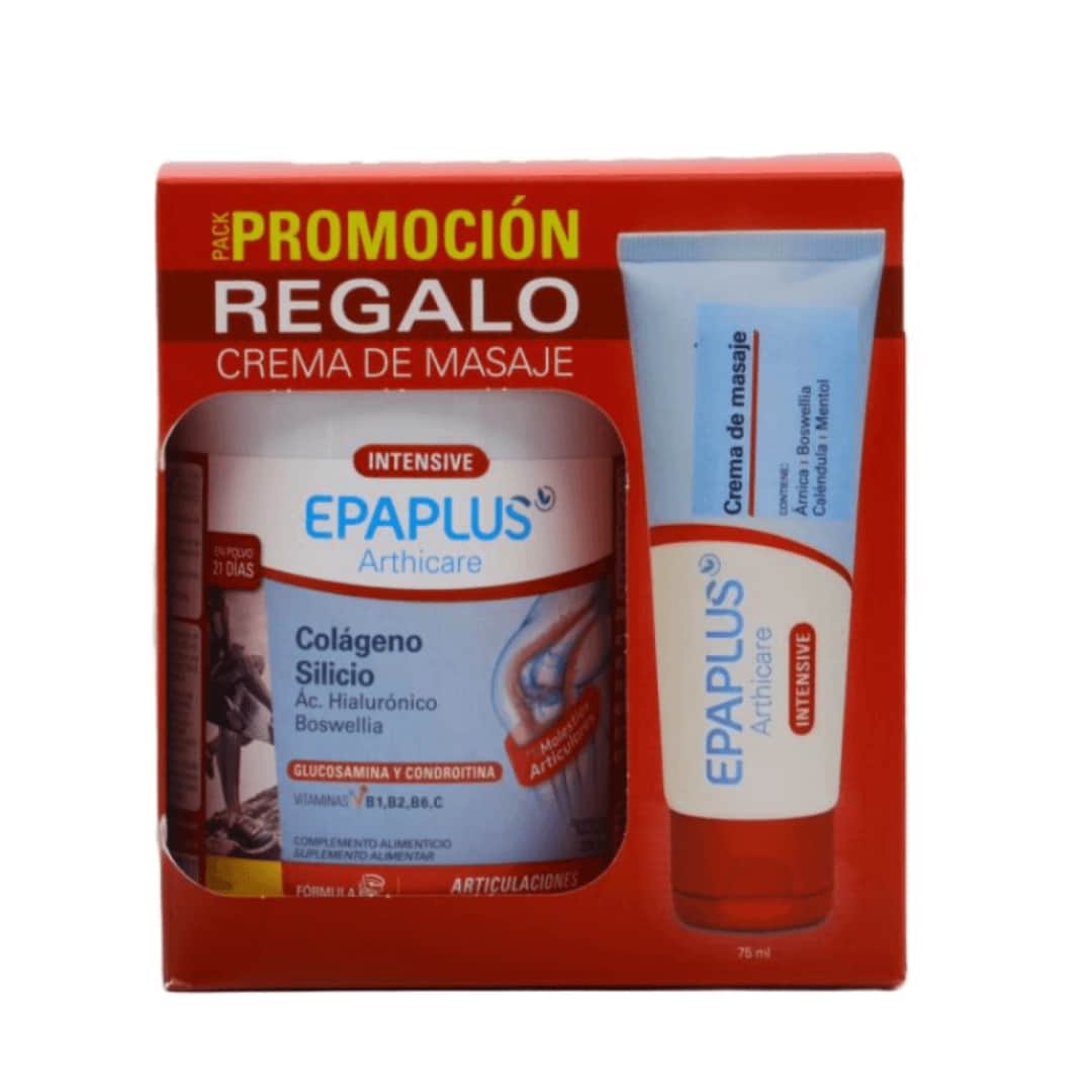 Epaplus Pack Intensive Arthicare Polvo Para 21 Días + Crema De Masaje 75ml