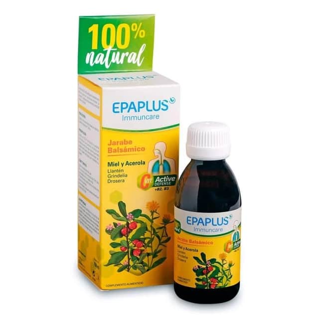 Epaplus Immuncare Tos Jarabe Adultos Sabor Limón 150 ml