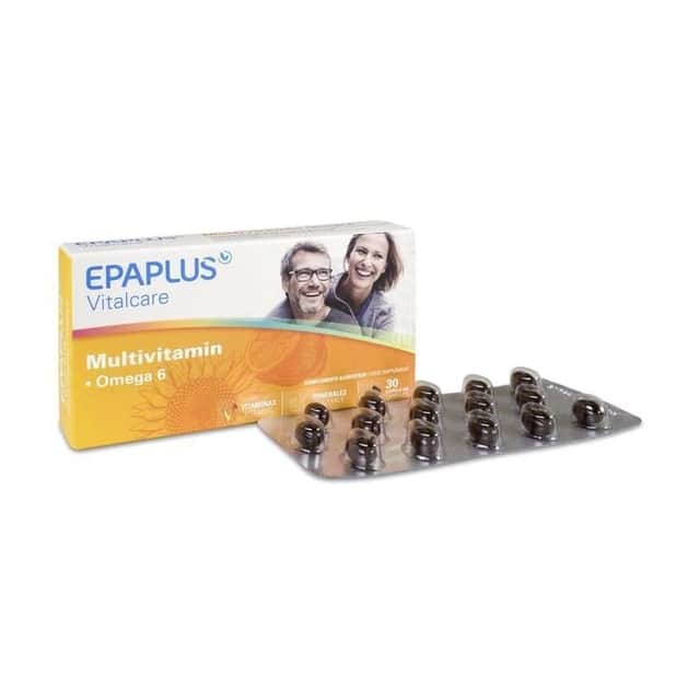 Epaplus Vitalcare Multivitaminas GLA Forte - 30 Cápsulas