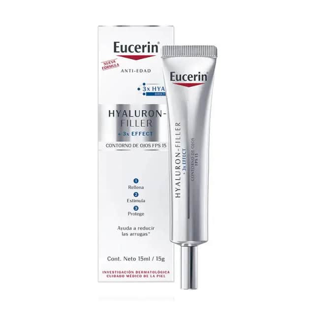 Eucerin Hyaluron-Filler Contorno Ojos FPS 15 15ml