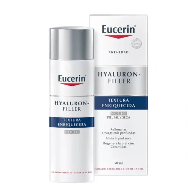 Eucerin Hyaluron-Filler Crema de Noche Textura Enriquecida 50ml