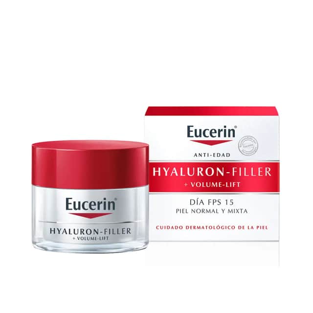 Eucerin Hyaluron-Filler + Volume-Lift Crema de Día Piel Normal y Mixta FPS15 50ml