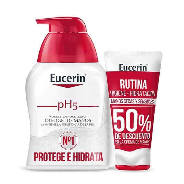Eucerin pH5 Pack Oleogel de Manos 250ml + Crema de Manos 75ml