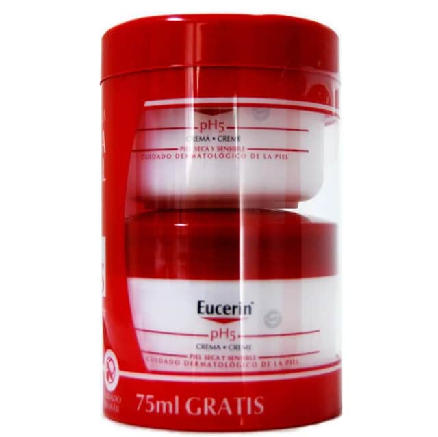 Eucerin pH5 Pack Crema para Piel Sensible 100ml + 75ml