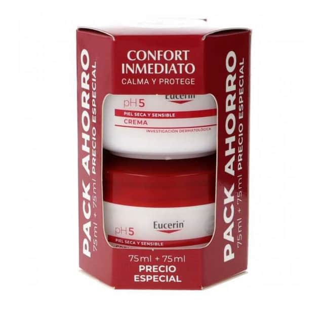 Eucerin pH5 Pack Crema para Piel Sensible 2x75ml