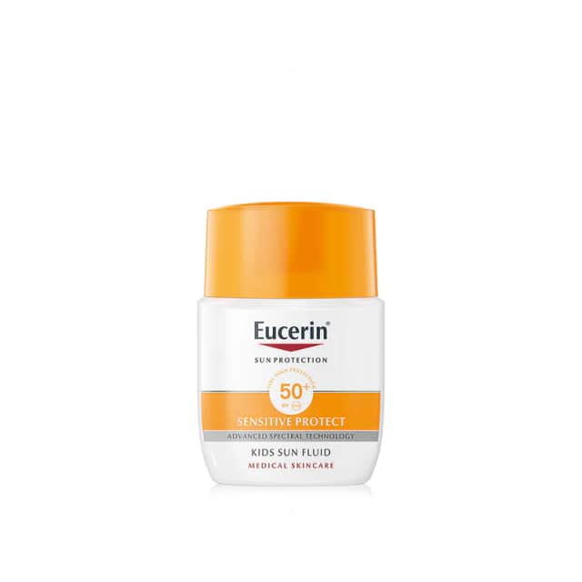 Eucerin Sun Kids Fluid Sensitive Protect FPS 50+ Pocket Size 50ml