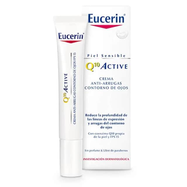Eucerin Q10 Active Contorno de Ojos Crema Anti-arrugas FPS 15 15ml