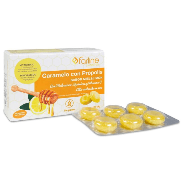 Farline Sweetsin Caramelos Tropical Forte 11g