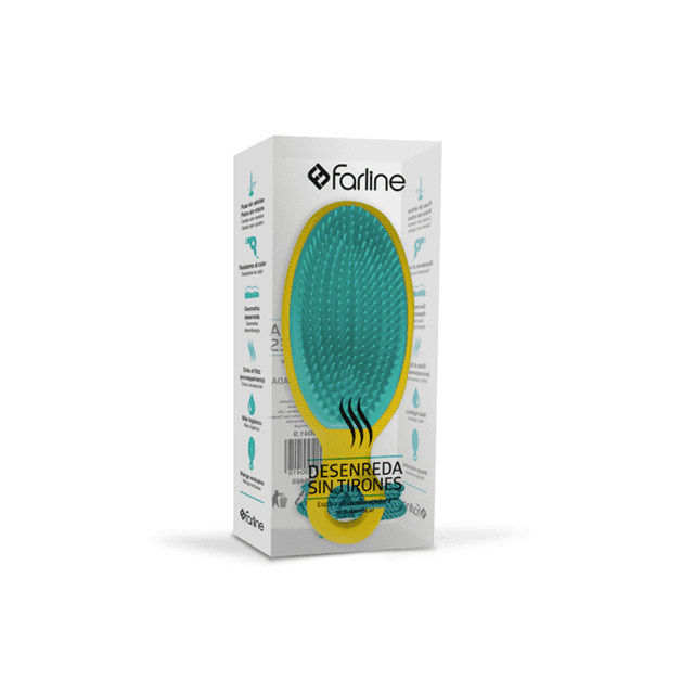 Farline Cepillo Desenredante Amarillo 1ud