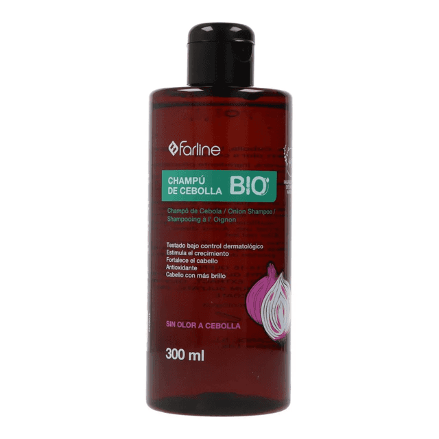 Farline Champú de Cebolla Bio 300ml