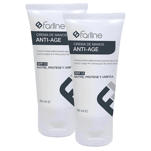 Farline Duplo Crema Manos Antiedad 2x50ml